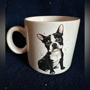 Dog Lover Boston Terrier Coffee Tea Hot Chocolate Mug  4”Ceramic 16 Oz Dog Decor